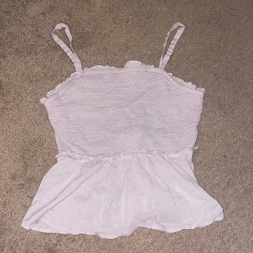 Blush Pink/Purple Blouse